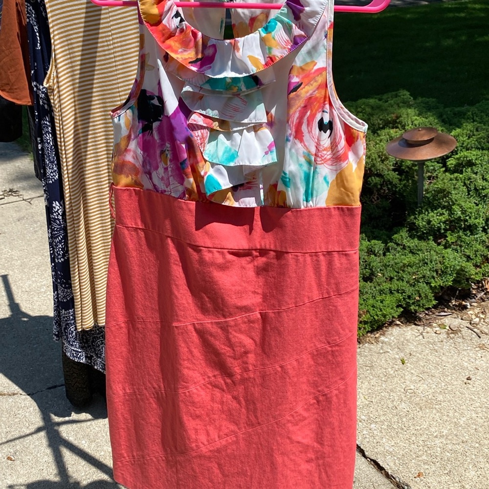 Dress barn lined dress